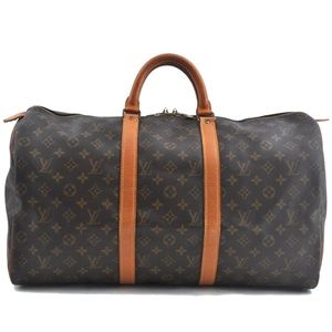 AUTHENTIC LOUIS VUITTON MONOGRAM KEEPALL 50